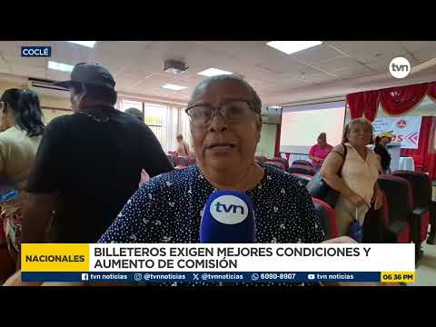Billeteros exigen mejores condiciones y aumento de comisión en Coclé