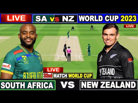 Live: SA Vs NZ, ICC World Cup 2023 | Live Match Centre | South Africa Vs New Zealand | 1st Innings
