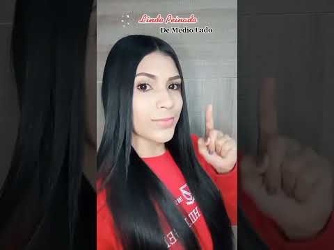 PEINADO FÁCIL CABELLO SUELTO 🥰 #peinados #peinadosfaciles #cabellolargo #cabellocorto #shorts #viral