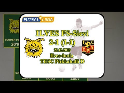 Ilves FS-Sievi 2-1 (1-1) Futsal-Liiga 21.12 maalikooste