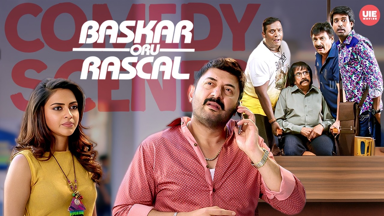 Aravindh Swamy Is Getting Ready For B'day | Bhaskar Oru Rascal Comedy Scene | Amala Paul