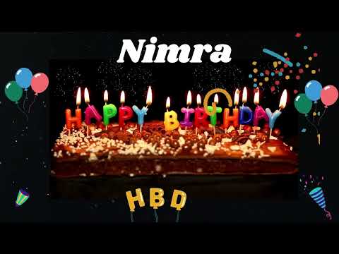 Happy Birthday NIMRA - Happy Birthday To You - Happy Birthday Song