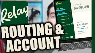 How to Find Your Relay Bank Account & Routing Number