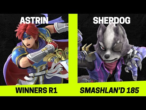 SmashLAN'd 185 Winners R1 - Astrin (Roy) vs ShepDog (Wolf) - SSBU Tournament