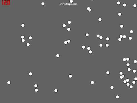 elastic collisions with clojure and quil