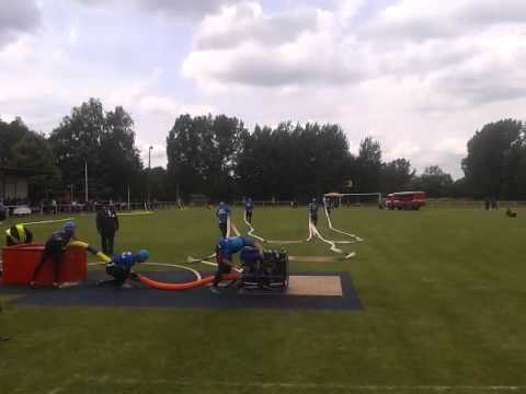 Krajské kolo na Cerovej 20.6.2015 - DHZ Senica 1.pokus