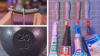 A robot told me about this strong glue. | STRONGEST GLUE TEST