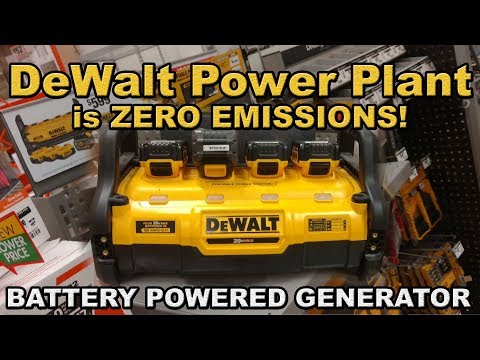 DeWalt 1800 WATT PORTABLE POWER STATION AND PARALLEL BATTERY CHARGER KIT