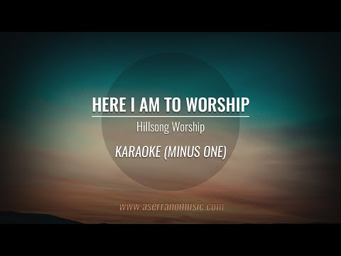 Here I Am To Worship / The Call | Karaoke Minus One (Good Quality)