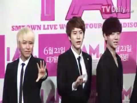 [TVDaily] 120618 SMTOWN Movie Premiere - I AM Press Coverage 2