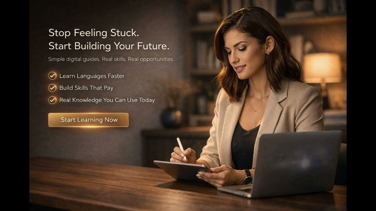 Stop Feeling Stuck. Start Building Your Future. thumbnail