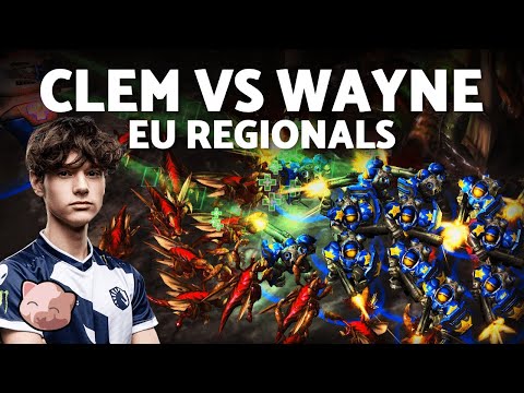 CLEM vs WAYNE | ESL EU Regionals (Bo5 TvZ) - StarCraft 2