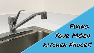 How to fix Moen kitchen faucets