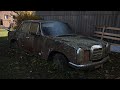 Starting Diesel Mercedes Benz W115 After 16 Years