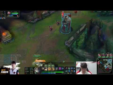 Faker stream Galio vs Cassiopeia, Jun 24 2017