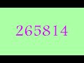 Numbers 1 To 500000 NOSTALGIC