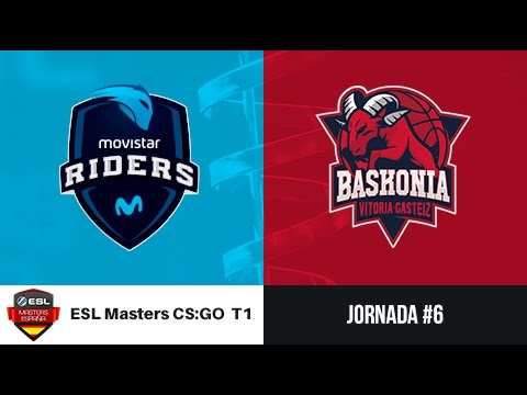 Movistar Riders vs. ThunderX3 Baskonia [Cbble] ESL Masters CS:GO Temporada 1 - Jornada #6