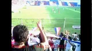 preview picture of video 'Ultra Fiel (Honduras) alentando al Olimpia, La Ceiba.'