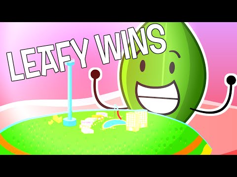 BFDI: What if leafy Won dream island