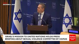 Israel leads special UN session condemning the world silence on Hamas' sexual violence  FULL VERSION