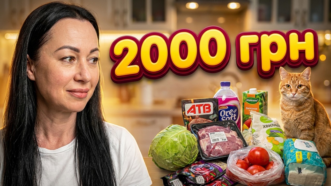 ЗАПОРОЖЬЕ | Продукты из АТБ на 2000 гривен 