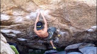 Video thumbnail of Wild Wild West, 8b. La Pedriza