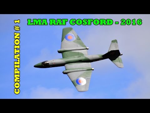 GIANT SCALE RC MODEL AIRCRAFT SHOWLINE COMPILATION # 1 - LMA RAF COSFORD - 2016
