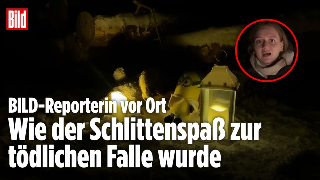 BILD-Reporterin in Kuchelmiß: Wie kam es zu dem tödlichen Schlittenunfall?