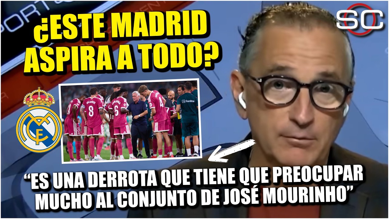 REAL MADRID deja mucho qué DESEAR ante BETIS y revive los mismos PROBLEMAS del PASADO | SportsCenter
