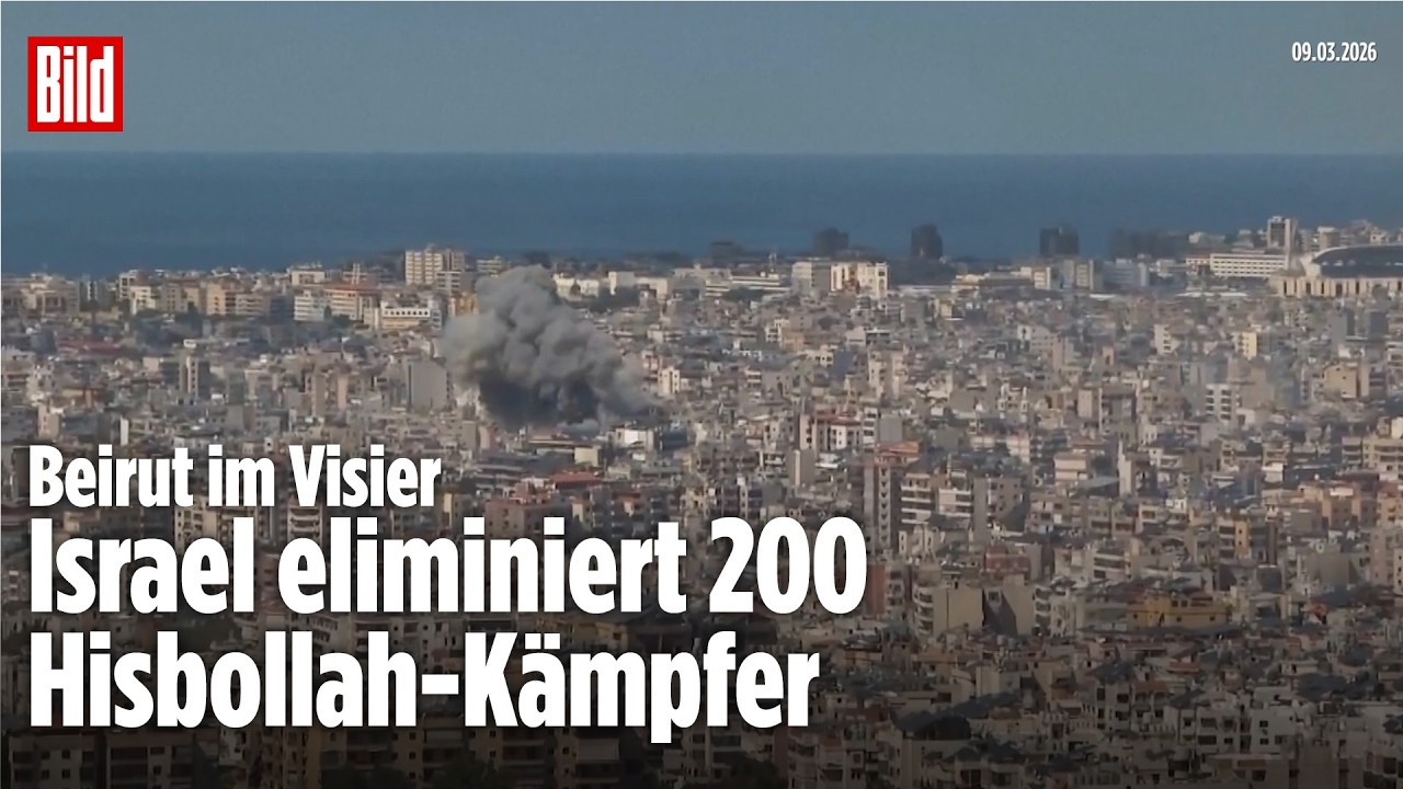 Beirut im Visier: Israel eliminiert 200 Hisbollah-Kämpfer