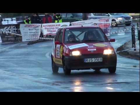 Jerzy Adam / Kinga Wilczak - Fiat Cinquecento - PANMAR GRAND PRIX Krosno 16-12-2012