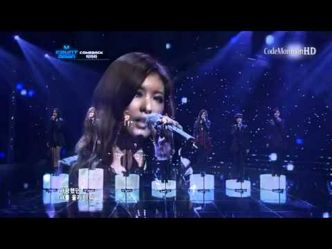 [111117] T-ara - Cry Cry (Ballad Ver) : Comeback Stage (Live)