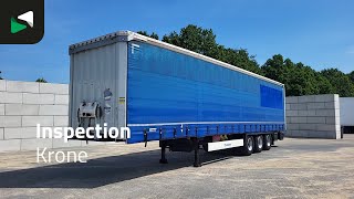 Shrnovac&iacute; plachtovy n&aacute;ves Krone SD 3 axles Anti Vandalism Sliding Roof | Obr&aacute;zek 4 - Autoline