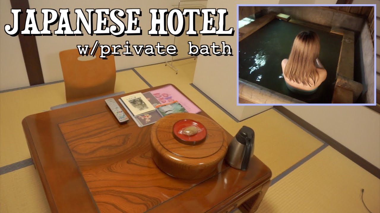 TRADITIONAL JAPANESE HOTEL ROOM TOUR w/ Private Onsen [Ebisuya Ryokan]
