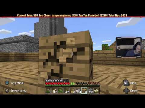 Minecraft  Chill Stream  March 7, 2019 pt2   Fishing! Shed Completion and   a Pig Farm !