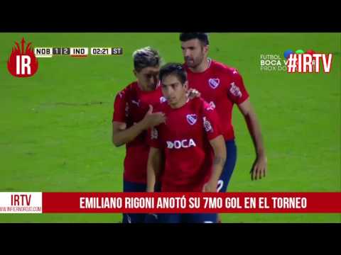 #IRTV Fecha 23 | Newell's 2 Independiente 4 Gol de Emiliano Rigoni
