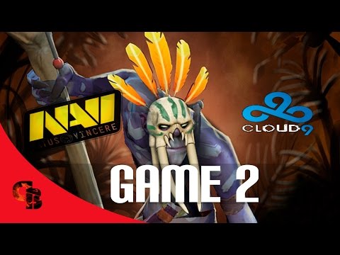 Dota 2 - The International 4 - Day 2 - Cloud 9 vs. Na'Vi  - Game 2 [Highlights]
