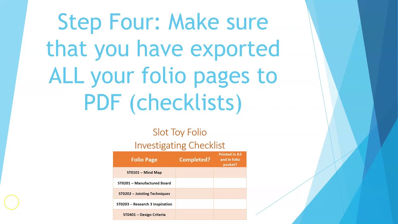 Submitting Folio PDFs for Printing