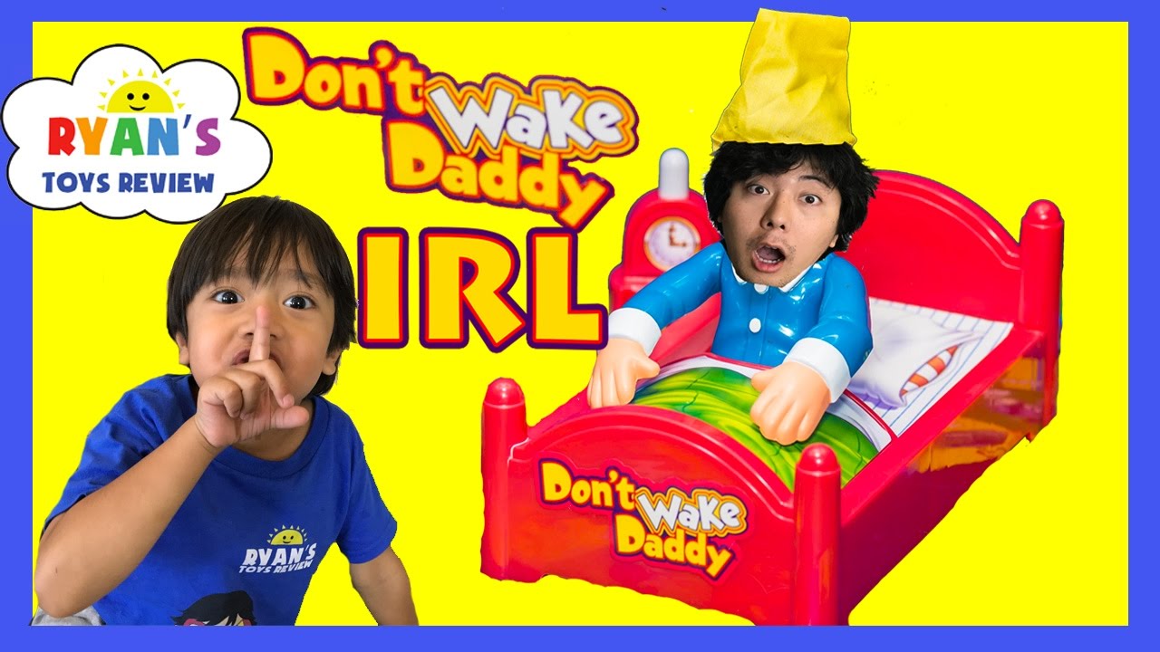 DON'T WAKE DADDY IRL CHALLENGE Family Fun Games for Kids Egg Surprise Warheads Extreme Sour Candy