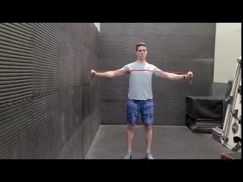 Watch the standing band pull-apart demonstration