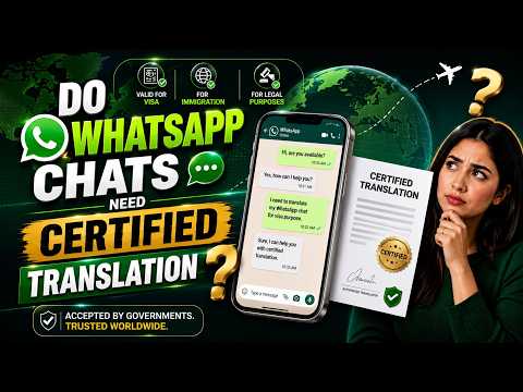 Do WhatsApp Chats Need Certified Translation for a Spouse Visa? thumbnail