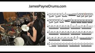 Extreme Metal Drum Play-Through (+ Score Sync) - James Payne