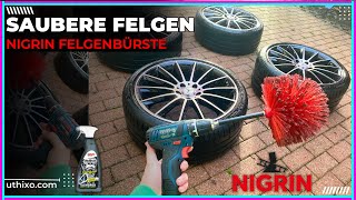 Saubere Felgen mit NIGRIN FELGENBÜRSTE, SONAX FELGENBEAST & KÄRCHER K4 | Felgenreinigung 20 Zoll AMG