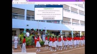 SIPSNITYA - How to register in PARENT LOGIN