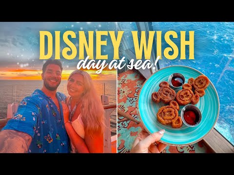 Unexpected Day At Sea On The Disney Wish! 🚢 Halloween On The High Seas & Worlds of Marvel Dinner 🎃🌊