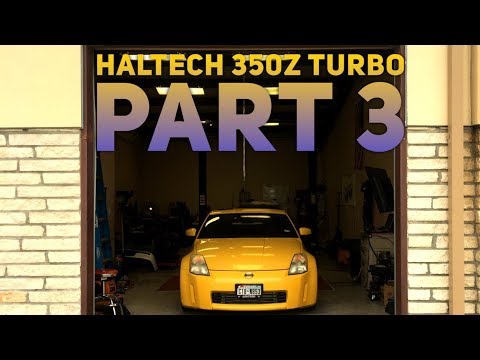 350z turbo part 3 Haltech