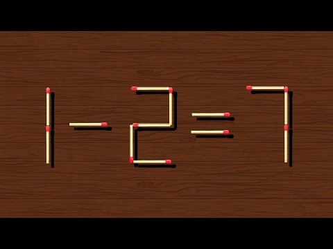 Move 1 stick and Fix the Impossible Puzzle! 9 Out of 10 People Can’t Solve This Matchstick Puzzle!