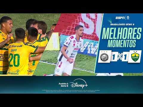 Gols e lances de Operário x Cuiabá