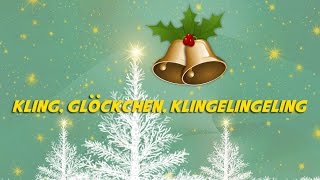 Kling, Glöckchen (instrumental - lyrics video for karaoke) | Weihnachtslieder