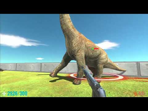 FPS Avatar With All Weapons Death Run - Animal Revolt Battle Simulator